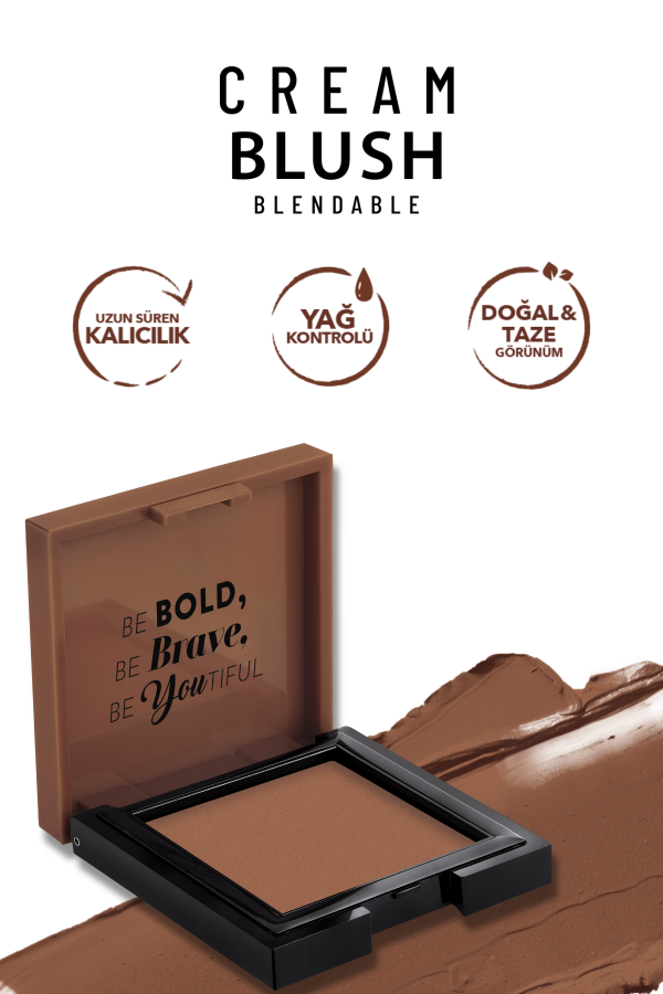 Pastel Cream Blush - Krem Allık 50 Brownie 3.6 g
