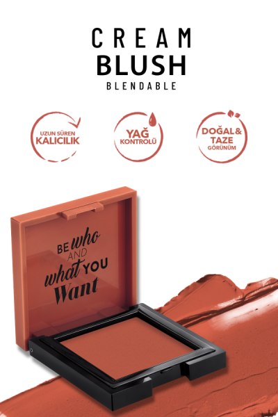 Pastel Cream Blush - Krem Allık 49 Heavenly 3.6 g