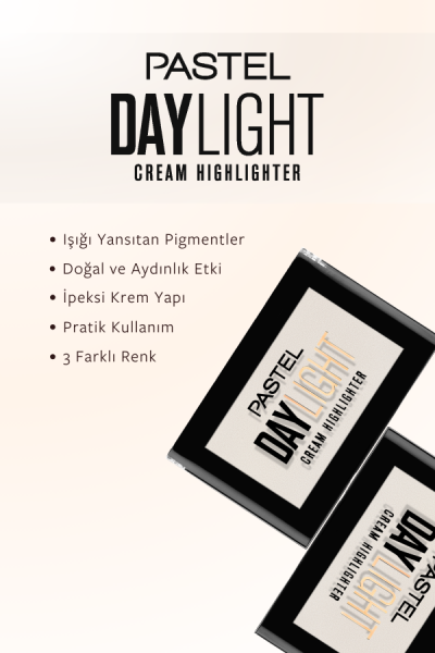 Pastel Daylight Cream Highlighter - Krem Aydınlatıcı 14 MilkyWay 3.5 g
