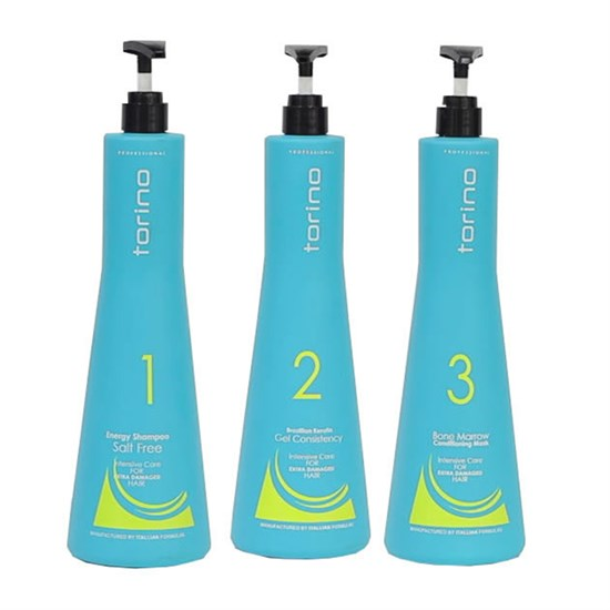 Torino Brazillian Keratin Jel Keratin Seti 3 x 1100 ml