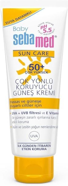 Sebamed SPF50 Bebek Çok Yönlü Koruyucu Güneş Losyonu 75 ml