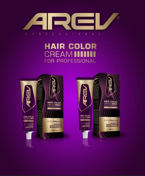 Arev Saç Boyası 60 ml 8.73- Altın Karamel