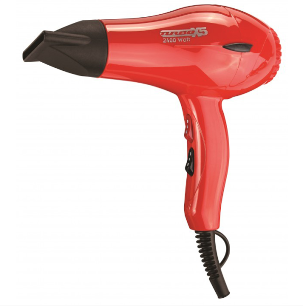 Hector Fön Makinası 3500 Turbo 2400 Watt New York Style Turbo X5 KIRMIZI