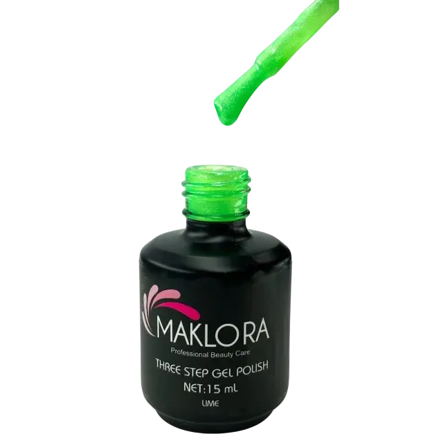 Maklora Three Step Kalıcı Oje Lime No: 287 15 Ml