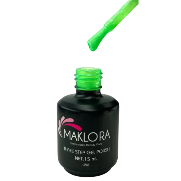Maklora Three Step Kalıcı Oje Lime No: 287 15 Ml