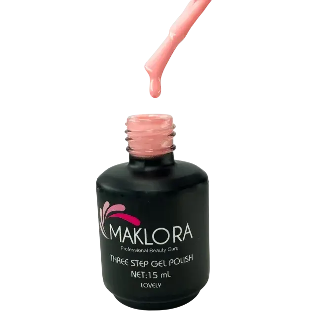 Maklora Three Step Kalıcı Oje Lovely No: 214 15 Ml