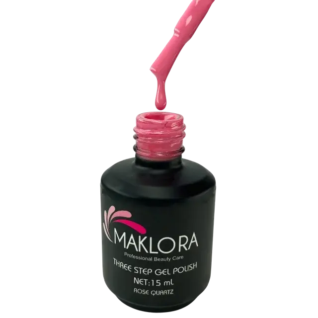 Maklora Three Step Kalıcı Oje Rose Quartz No: 200 15 Ml