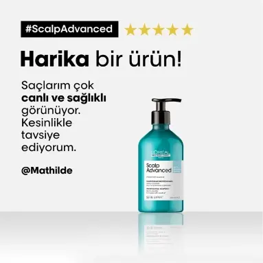Loreal Professionnel Paris Serie Expert Scalp Advanced Kepek Karşıtı Profesyonel Şampuan 500 ml