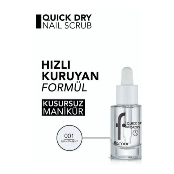 Flormar Quick Dry Drops Kurutucu Yağ